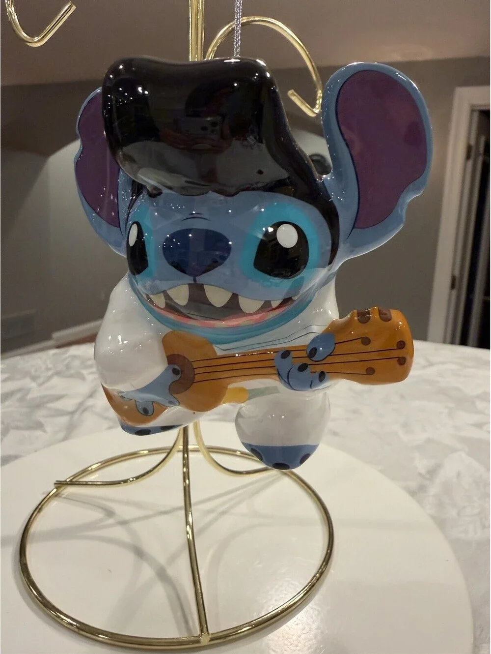 Hallmark Ornament Disney Stitch Shatterproof New With Tags
